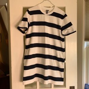 Sweaty Betty Striped Tee Shirt Dress
